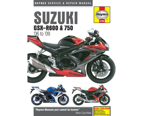 SuzukiGSX-R600 & 750 (06 - 16)