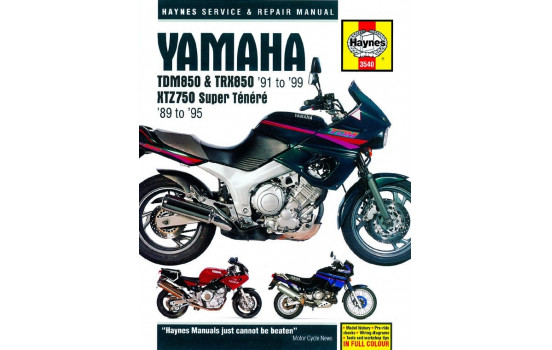 Yamaha TDM850, TRX850 & XTZ750 (89 - 99)