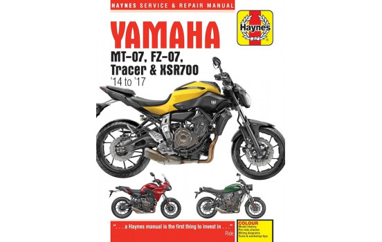 YamahaMT-07, Tracer & XSR700 (14 to 17)