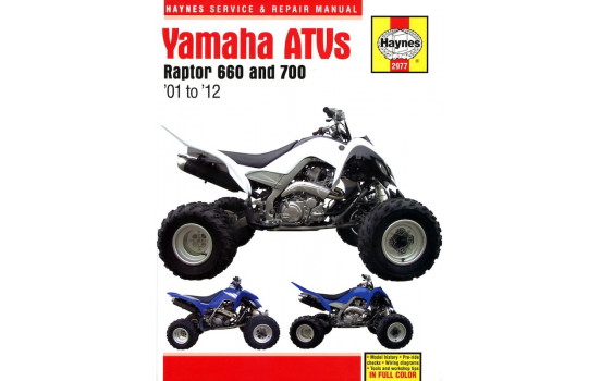YamahaRaptor 660 & 700 ATVs (01 - 12)