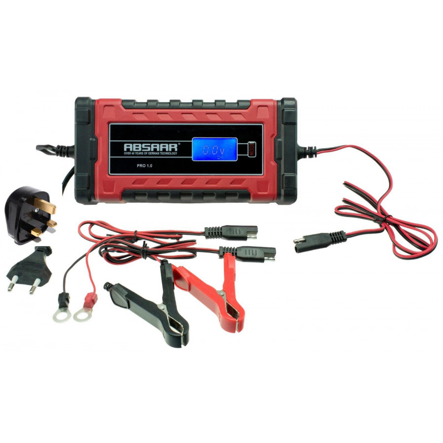 Legacy slijm Enzovoorts Absaar Smart Charger PRO1.0 1A 6/12V | Winparts.eu - Battery charger
