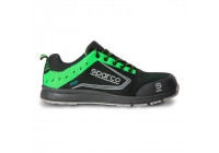 Sparco Lightweight Work Shoes Cup S1P Adelaide Black/Green Size 45