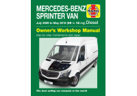 Haynes Workshop Manual Mercedes Benz Sprinter diesel vans 2009 to 2018