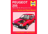 Haynes Workshop manual Peugeot 205 petrol (1983-1997)