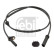 Sensor, wheel speed 106186 FEBI, Thumbnail 2