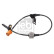 Sensor, wheel speed 106465 FEBI, Thumbnail 2