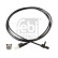Sensor, wheel speed 106636 FEBI, Thumbnail 2