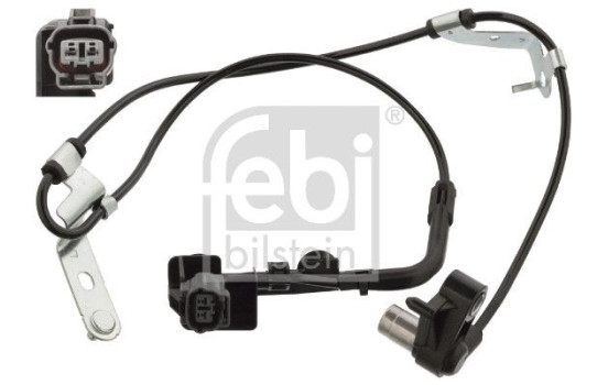 Sensor, wheel speed 107183 FEBI, Image 2