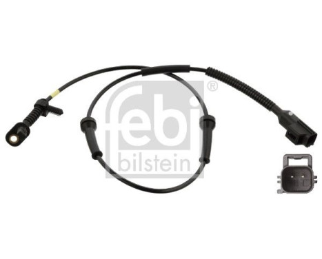 Sensor, wheel speed 107212 FEBI, Image 2