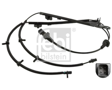 Sensor, wheel speed 107572 FEBI, Image 2