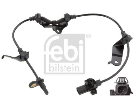 Sensor, wheel speed 107693 FEBI, Image 2