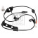 Sensor, wheel speed 109513 FEBI, Thumbnail 2