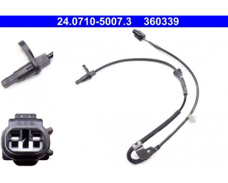 Sensor, wheel speed 24.0710-5007.3 ATE, Image 2