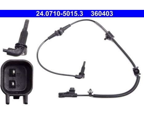 Sensor, wheel speed 24.0710-5015.3 ATE, Image 2