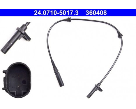 Sensor, wheel speed 24.0710-5017.3 ATE, Image 2