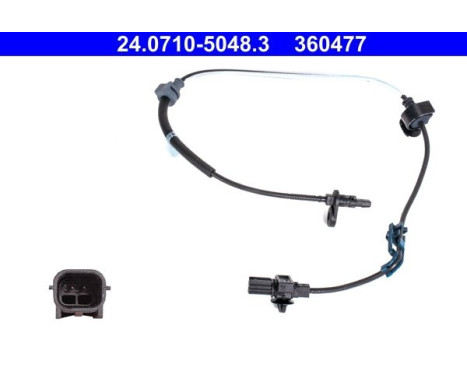 Sensor, wheel speed 24.0710-5048.3 ATE