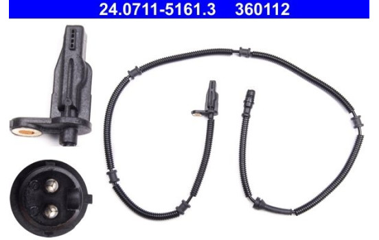 Sensor, wheel speed 24.0711-5161.3 ATE, Image 2