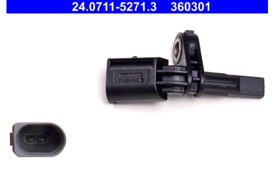 Sensor, wheel speed 24.0711-5271.3 ATE, Image 2