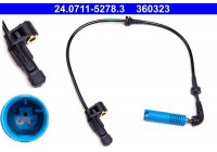 Sensor, wheel speed 24.0711-5278.3 ATE