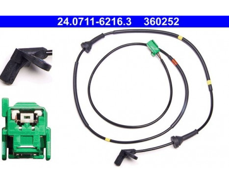 Sensor, wheel speed 24.0711-6216.3 ATE, Image 2