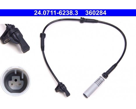 Sensor, wheel speed 24.0711-6238.3 ATE, Image 2