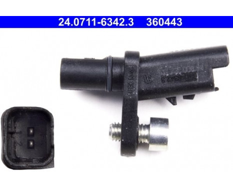 Sensor, wheel speed 24.0711-6342.3 ATE, Image 2