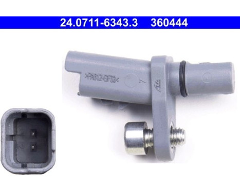 Sensor, wheel speed 24.0711-6343.3 ATE
