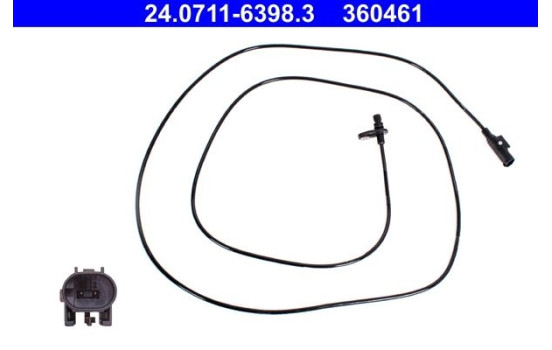 Sensor, wheel speed 24.0711-6398.3 ATE