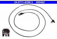 Sensor, wheel speed 24.0711-6399.3 ATE