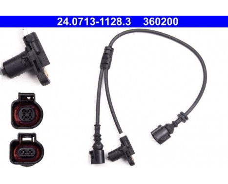 Sensor, wheel speed 24.0713-1128.3 ATE, Image 2