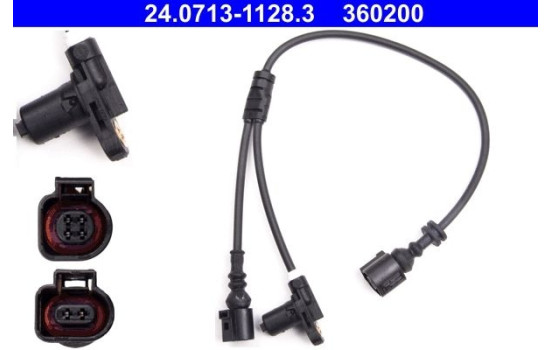 Sensor, wheel speed 24.0713-1128.3 ATE, Image 2