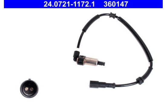 Sensor, wheel speed 24.0721-1172.1 ATE, Image 2