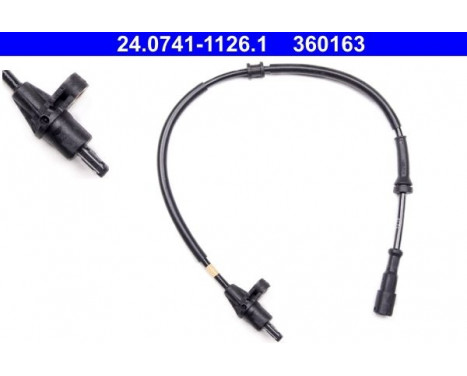 Sensor, wheel speed 24.0741-1126.1 ATE, Image 2