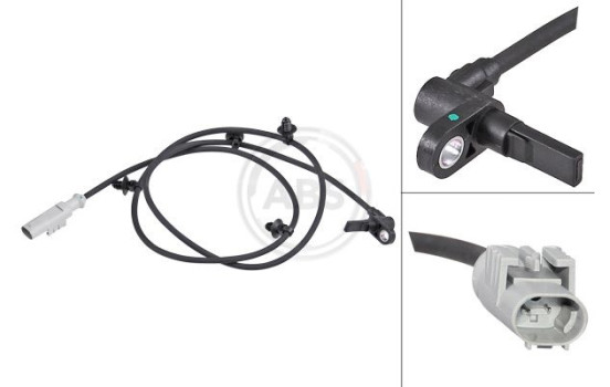Sensor, wheel speed 30164 ABS