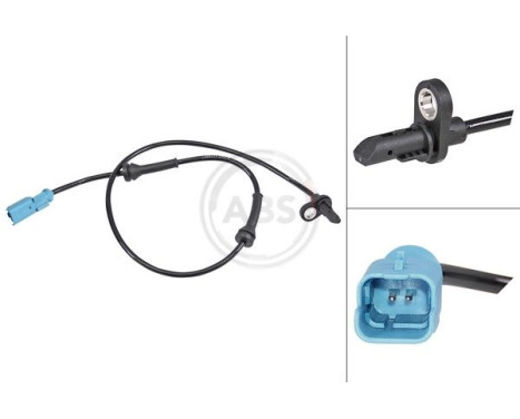 Sensor, wheel speed 30166 ABS