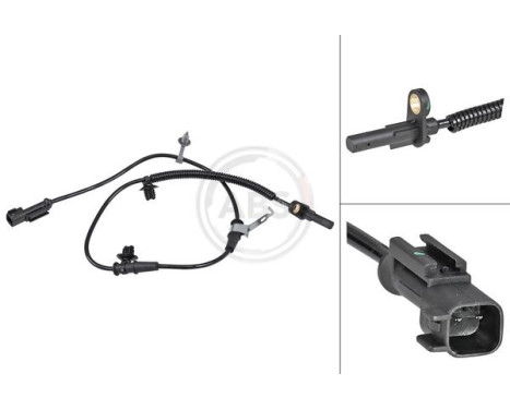 Sensor, wheel speed 30168 ABS