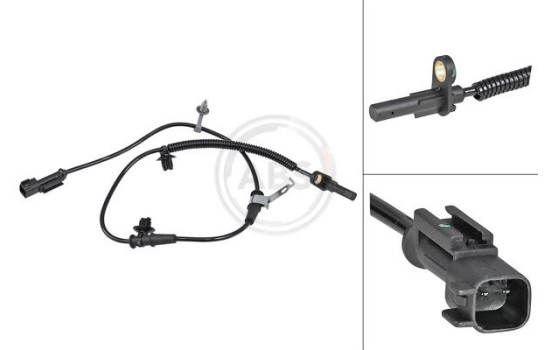 Sensor, wheel speed 30168 ABS