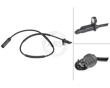 Sensor, wheel speed 30174 ABS