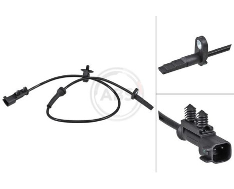 Sensor, wheel speed 30182 ABS