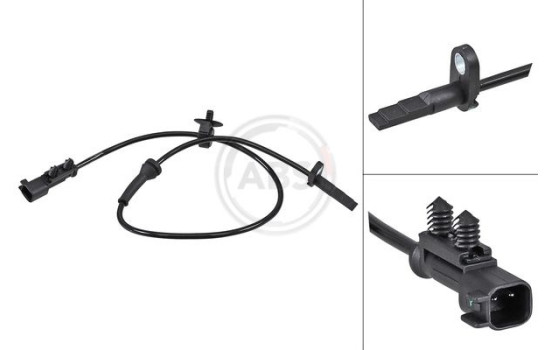 Sensor, wheel speed 30182 ABS