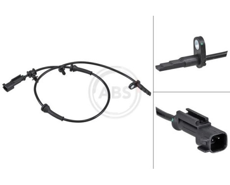 Sensor, wheel speed 30185 ABS