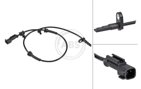 Sensor, wheel speed 30185 ABS
