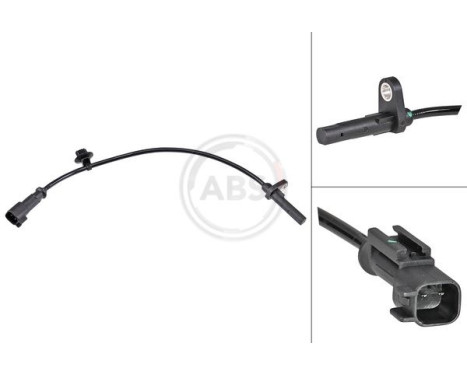 Sensor, wheel speed 30188 ABS