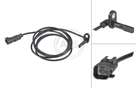 Sensor, wheel speed 30196 ABS