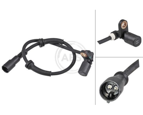 Sensor, wheel speed 30206 ABS