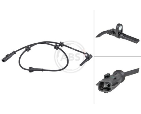 Sensor, wheel speed 30207 ABS