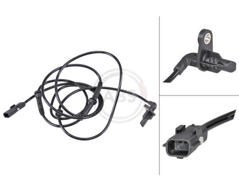 Sensor, wheel speed 30209 ABS