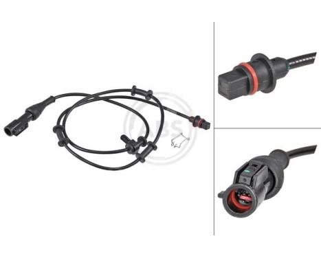 Sensor, wheel speed 30210 ABS