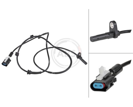 Sensor, wheel speed 30215 ABS