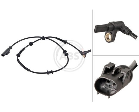 Sensor, wheel speed 30666 ABS